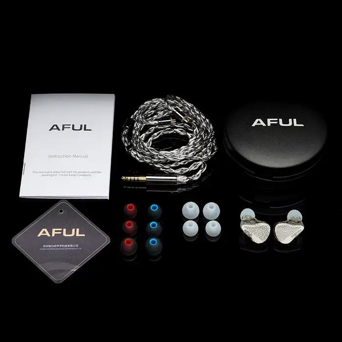 Moniteurs intra-auriculaires à pilote BA unique HiFiGo AFUL MagicOne, écouteurs à armature équilibré