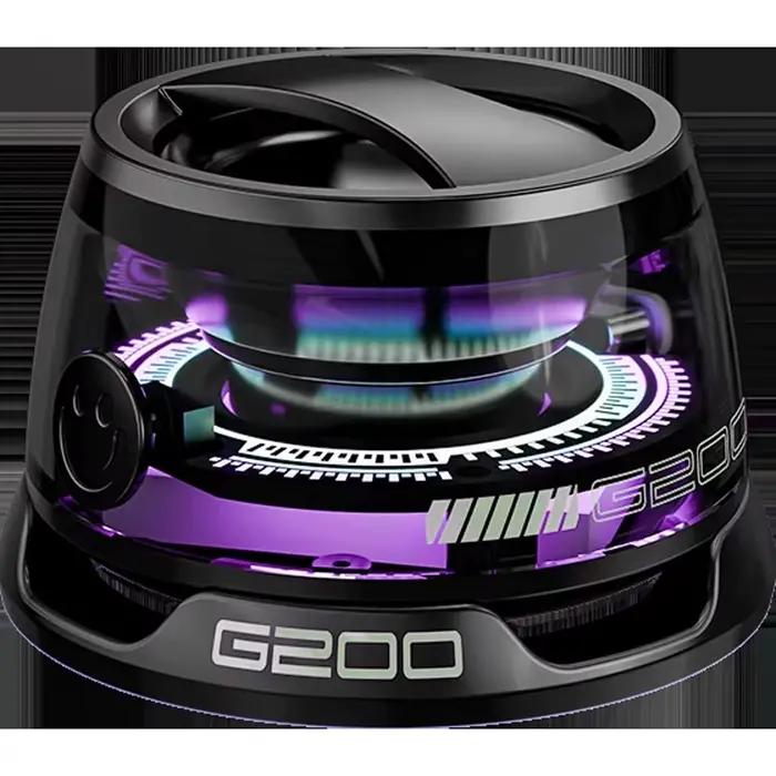Haut-parleur Bluetooth magnétique d'extérieur, haut-parleur stéréo multifonctionnel sans fil pour vo