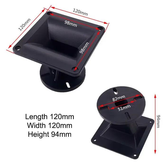Haut-parleur de scène épais, unité de Tweeter à bouche plate de 25mm, adapté aux amplificateurs de h