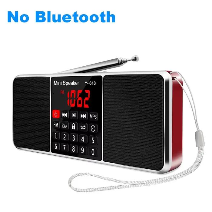 LEFON-Radio portable AM FM, haut-parleur Bluetooth, récepteur Internet stéréo numérique, prise en ch