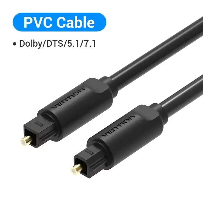 Vention câble Audio optique numérique Toslink SPDIF câble Coaxial pour amplificateurs Blu-ray Xbox 3