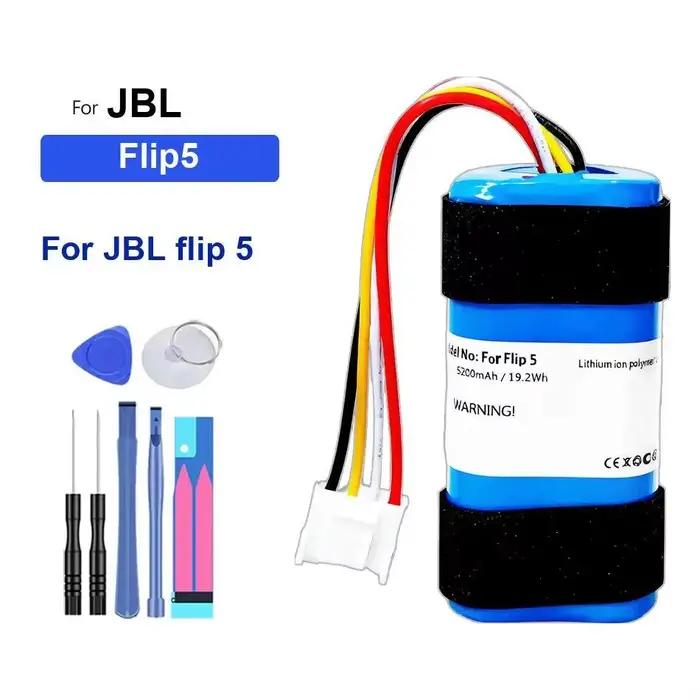 Batterie longue durée pour enceinte JBL Flip 5 5200 mAh