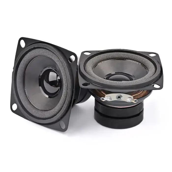 2 pièces 2 pouces haut-parleur Audio Portable 4 Ohm 8 Ohm 10W Mini gamme complète double petit haut-