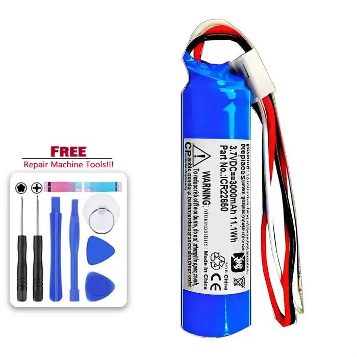Batterie de haut-parleur 3000Mah pour Harman Kardon Onyx Studio 4 haute capacité ICR22650