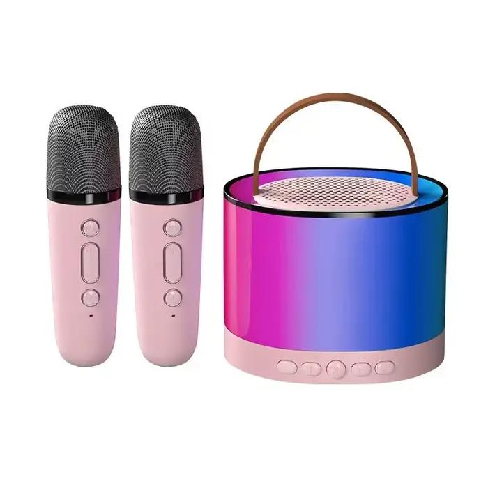 Haut-parleur Bluetooth sans fil K52, multifonction, avec 2 microphones, lecteur de musique Portable 