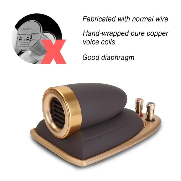 Nouveau haut de gamme AMT ruban Tweeter haut-parleur 8ohm Home cinéma HiFi bricolage Audio haut-parl