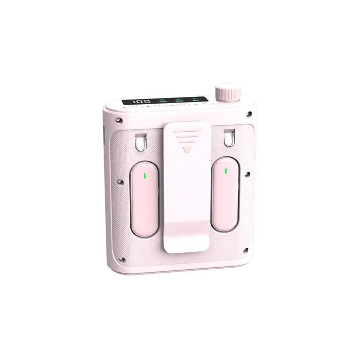 Mégaphone Bluetooth sans fil avec microphone à clipser, haut-parleur portable adapté aux enseignants