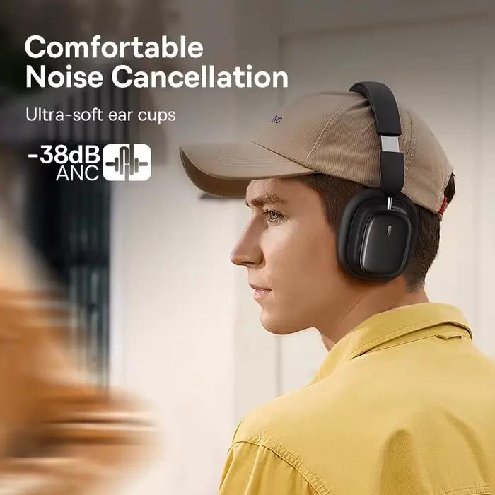 Bas192.- Bowie H1i Casque sans fil Bluetooth 5.3, Écouteurs ANC, Écouteurs antibruit, HiFi 3D Audio,