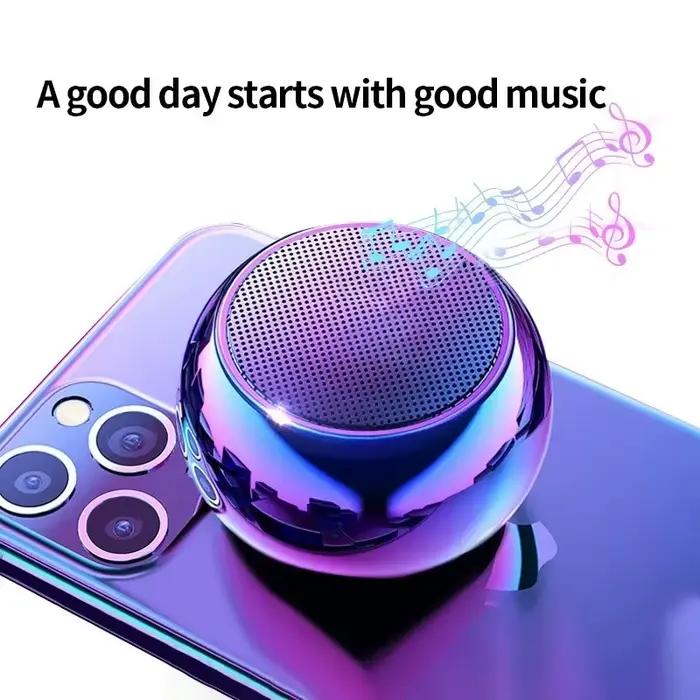 Mini haut-parleur Bluetooth portable, système audio sans fil de poche, lecteur de musique compact