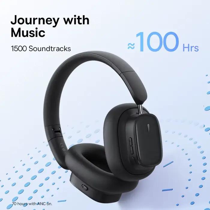 Bas192.- Bowie H1i Casque sans fil Bluetooth 5.3, Écouteurs ANC, Écouteurs antibruit, HiFi 3D Audio,