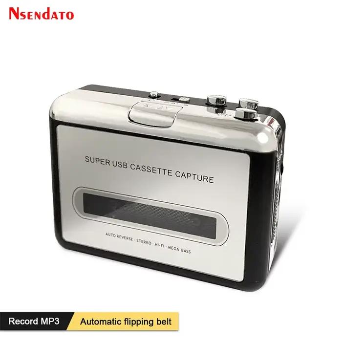 Lecteur de cassettes USB C Portable, enregistreur de bande vers mp3, convertisseur de Type C vers US