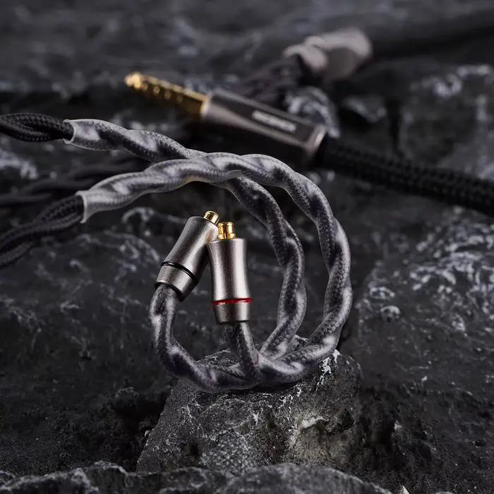 NICEHCK AceOrpheus câble 8N OCC HIFI IEM fil Audio 4.4mm équilibré MMCX/2Pin pour moniteur intra-aur