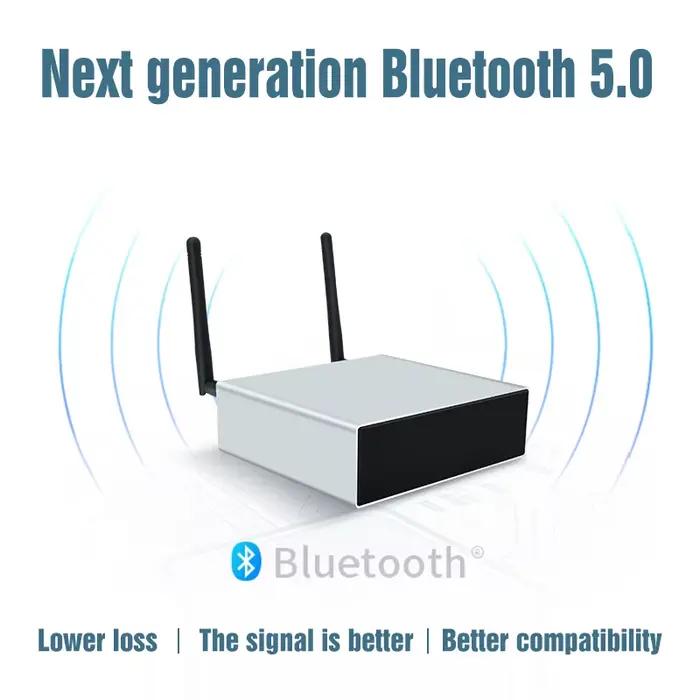 Amplificateur de streaming multiroom sans fil compatible Wi-Fi et Bluetooth, amplificateur numérique