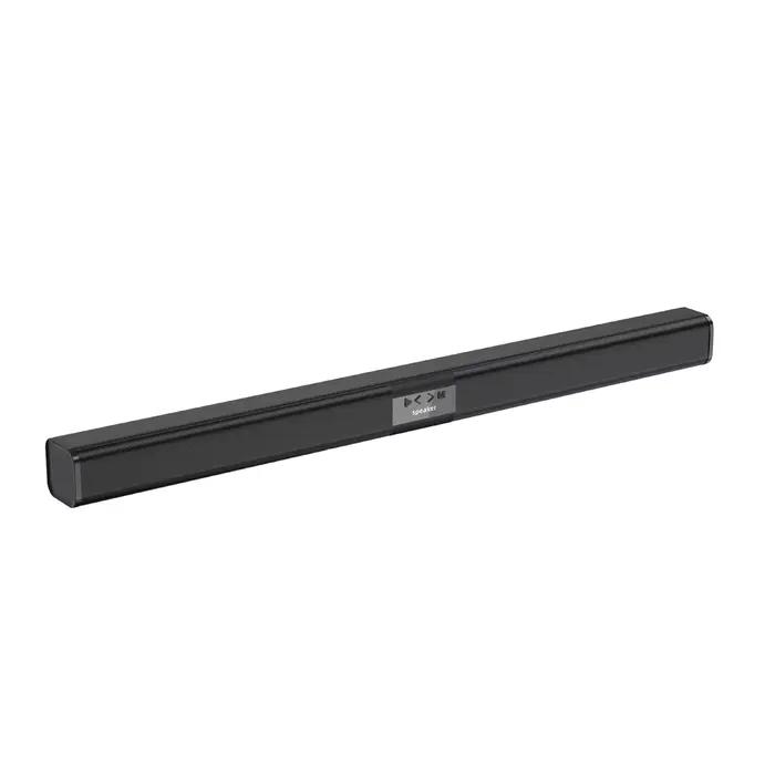 Barre de son sans fil, batterie intégrée, barre de son de bureau à double haut-parleur, son surround