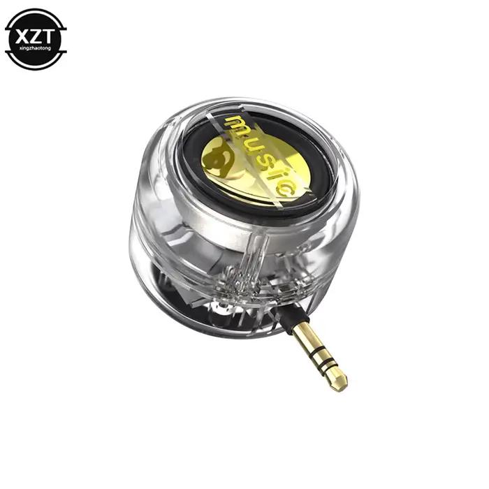 Petit haut-parleur externe en ligne, colonne de son de musique, lecteur de musique stéréo portable, 