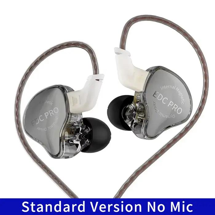 KZ EDC PRO – écouteurs intra-auriculaires filaires, meilleurs moniteur dynamique de basse hi-fi, ore