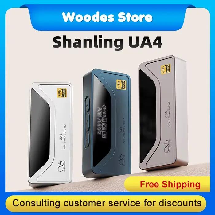 SHANLING UA4 Cap MQA Portable USB DAC AMP amplificateur de casque Audio haute résolution ES9069Q puc
