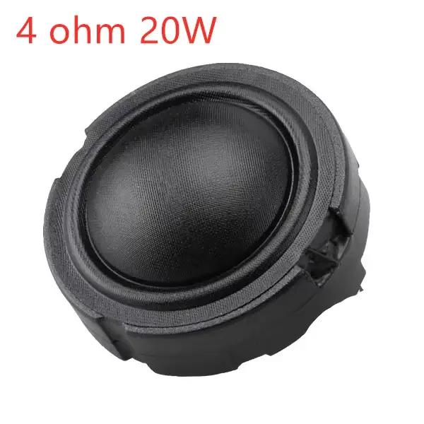AIYIMA 2 pièces 4/6/8ohm 20W 1.5 pouces 25 cœurs Tweeter HiFi haut-parleur Fiber Membrane Rubidium h