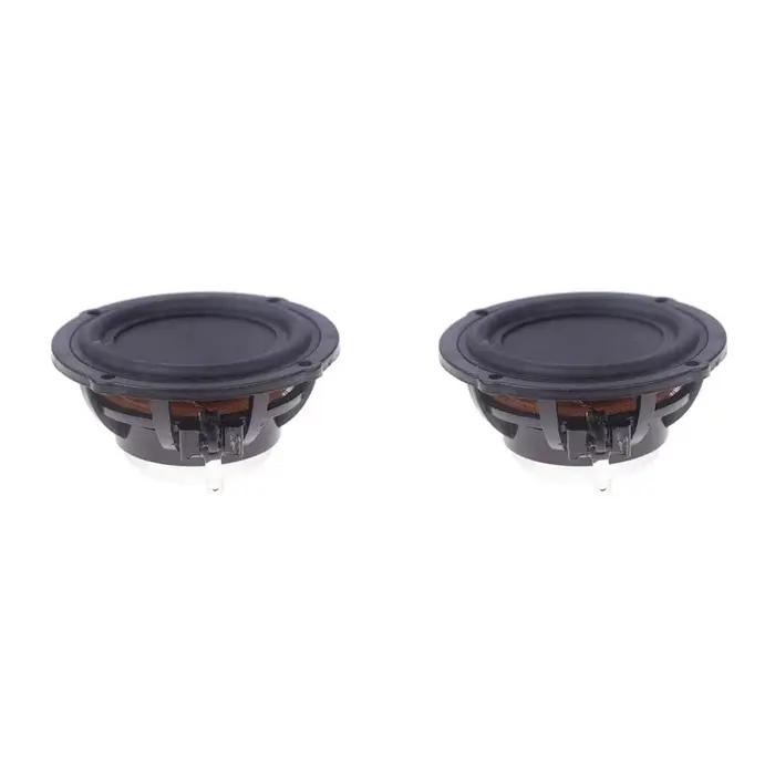 CJSD-2Pcs 2 pouces 52 mm Haut-parleur large bande TECTONIC Technologie BMR Diaphragme plat en nid d'