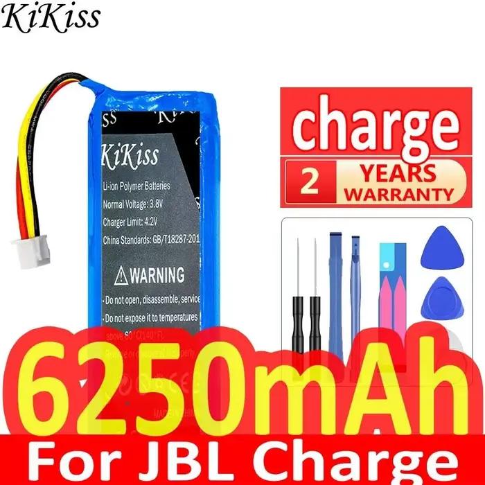 Batterie de haut-parleur à charge rapide pour haut-parleur Bluetooth JBL Charge 6250mAh haute perfor