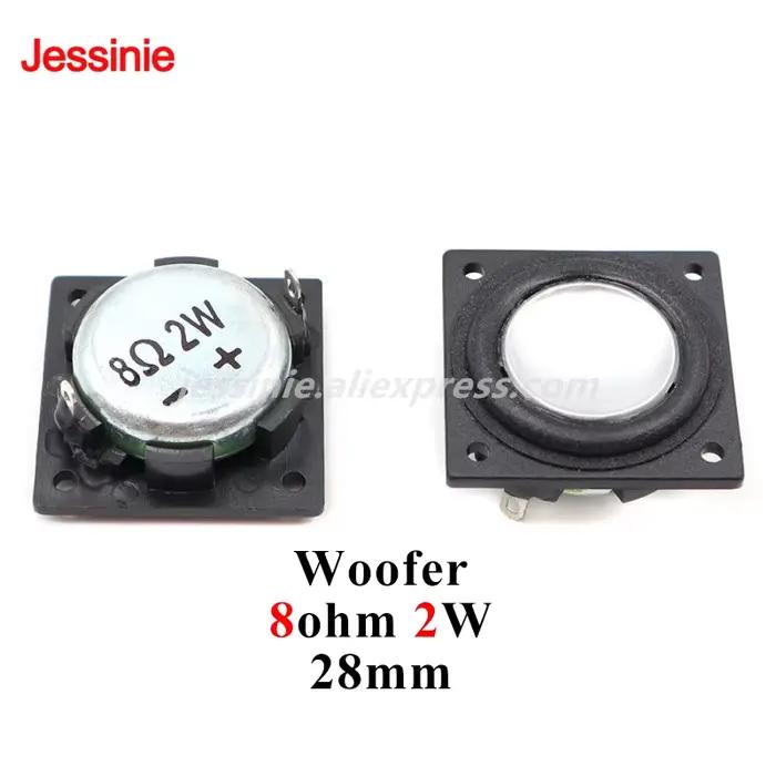 1 pièce Mini haut-parleur 1 pouce 4-8 Ohm 3W 2W 28MM, son large bande, médiums et basses, haut-parle