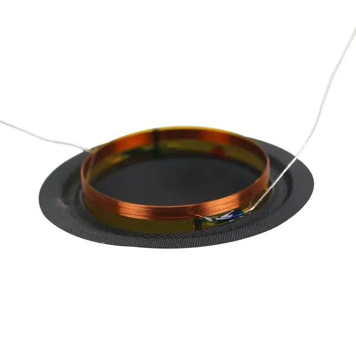Haut-parleurs tweeters GHXAMP en soie pour système audio de haute qualité réparation bricolage soie fine aigus bobine mobile conducteur 25.4mm 25.5mm 8ohm occasions spéciales
