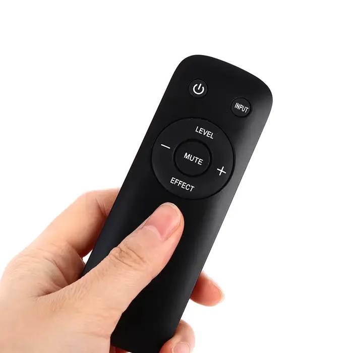 Télécommande sonore élégante universelle pour système audio caisson de basses haut-parleur audio occasion spéciale cinéma maison