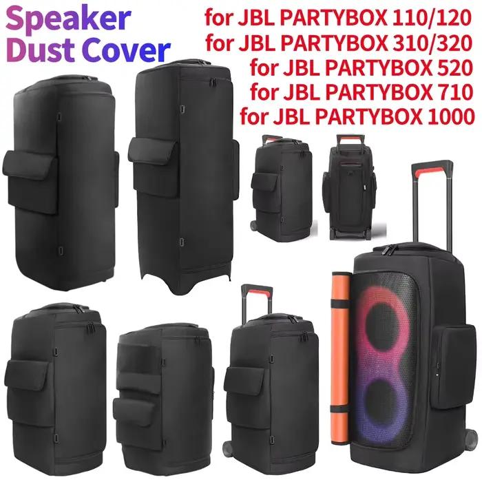 Housse de protection étanche pour haut-parleur JBL PARTYBOX double face anti-poussière avec accessoire de rangement pour 310 320 110 120 520 710 1000