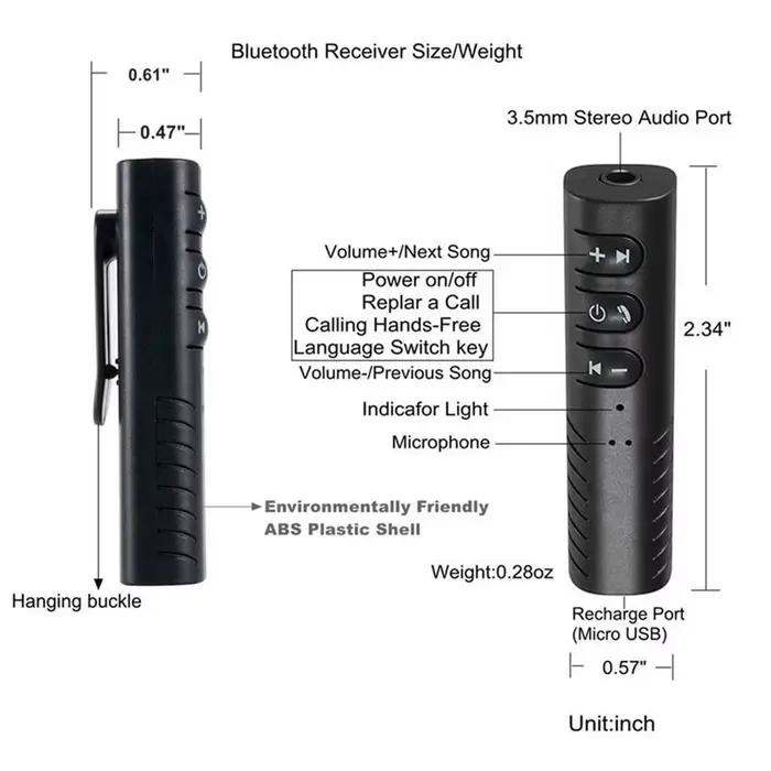 Récepteur Bluetooth sans fil avec prise jack 3.5mm