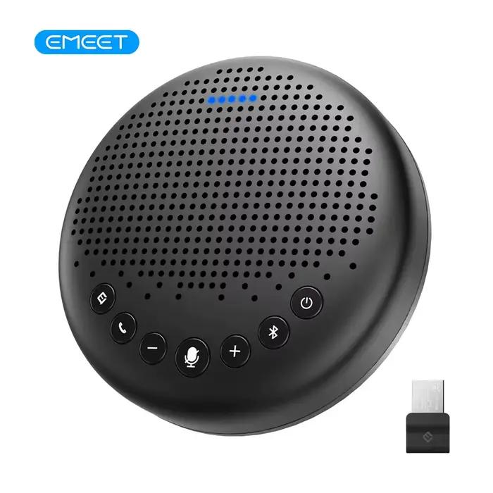 Haut-parleur de conférence sans fil EMEET avec 3 micros antibruit 360 °