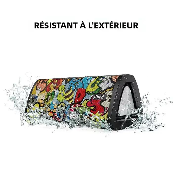 Haut-parleur Bluetooth 360 A10 + Portable