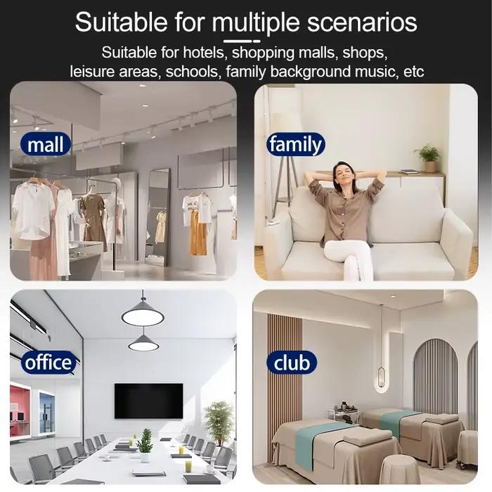 Mini haut-parleur de plafond Bluetooth 2 pouces pour l'audio domestique