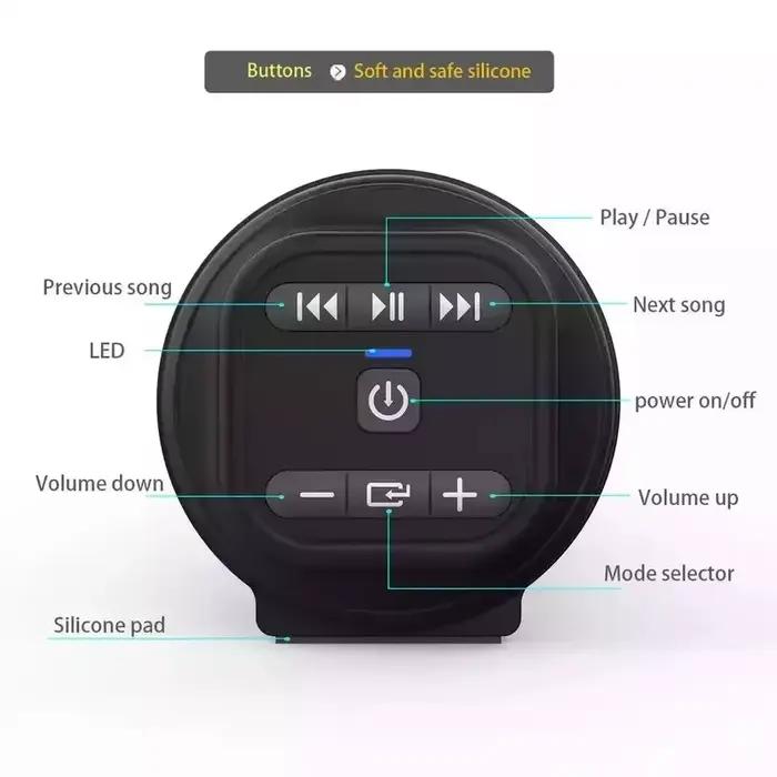 Barre de son Bluetooth super puissante avec haut-parleur sans fil, son surround stéréo, pour téléviseur domestique, caisson de basses et radio FM pour expérience audio enrichie à domicile