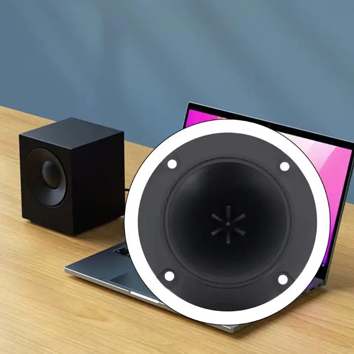 2 pièces Tweeters Audio 98MM Tweeter piézoélectrique haut-parleur 150W aigus haut-parleurs piézo-électriques en céramique
