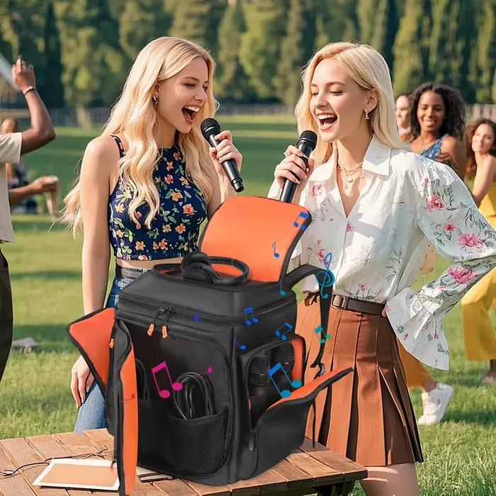 Sac à dos en cuir pour enceinte Bose S1 Pro/Pro+ sac de transport audio de voyage multifonctionnel pour concerts et voyages occasions spéciales