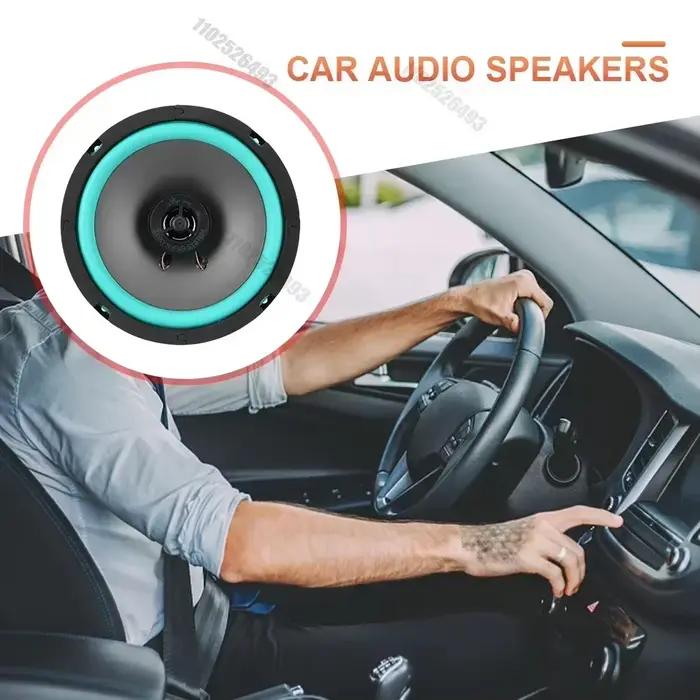 Haut-parleurs de voiture HiFi universels 100W 160W coaxiaux avec fonction R/C étanches pour musique stéréo et gamme de fréquences complète occasions spéciales
