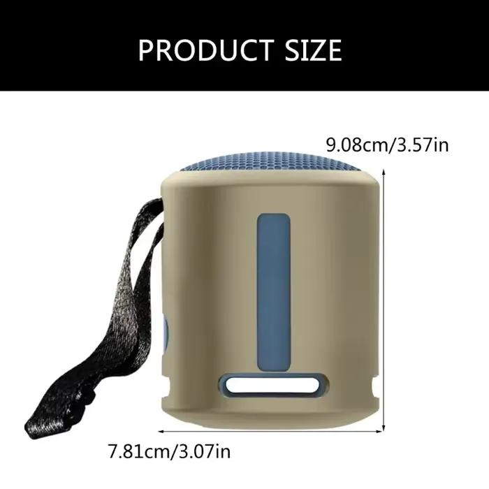 Peau de protection en silicone pour haut-parleurs sans fil SRSXB100 XB13 étui de préhension amélioré résistant aux taches et coupures universel pour adultes occasions spéciales