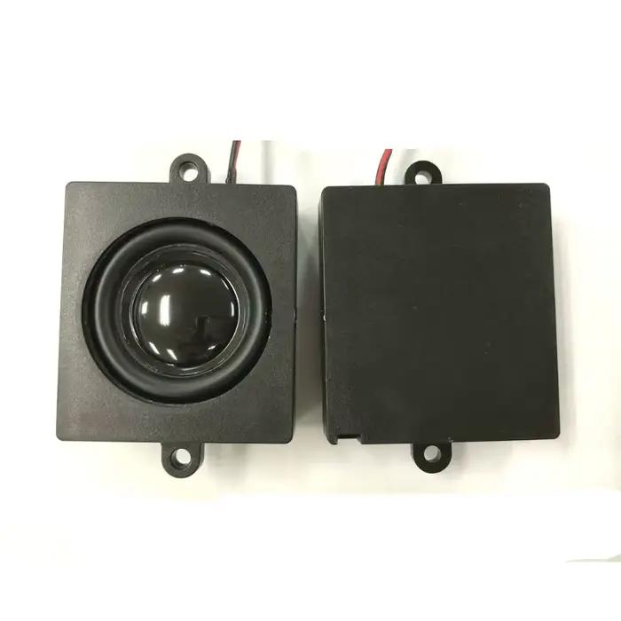 SOTAMIA 2Pcs 4550 Mini Haut-parleur Audio Passif 4,8 Ohm 5W pour Publicité, Téléviseur LCD, Ordinateur, Home Cinéma