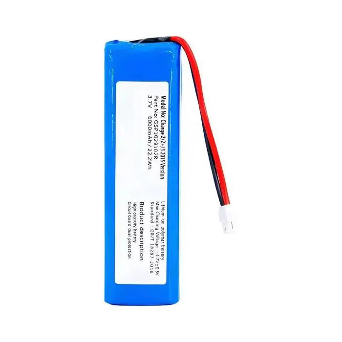 Batterie pour JBL Charge 1 2 3 gsp1029102r Speaker 5 Wifi 4 4J 2016 Plus 2015 Sun-Inte-118 ID998 10328A 5PRO-INR21700M50LT-1S3P