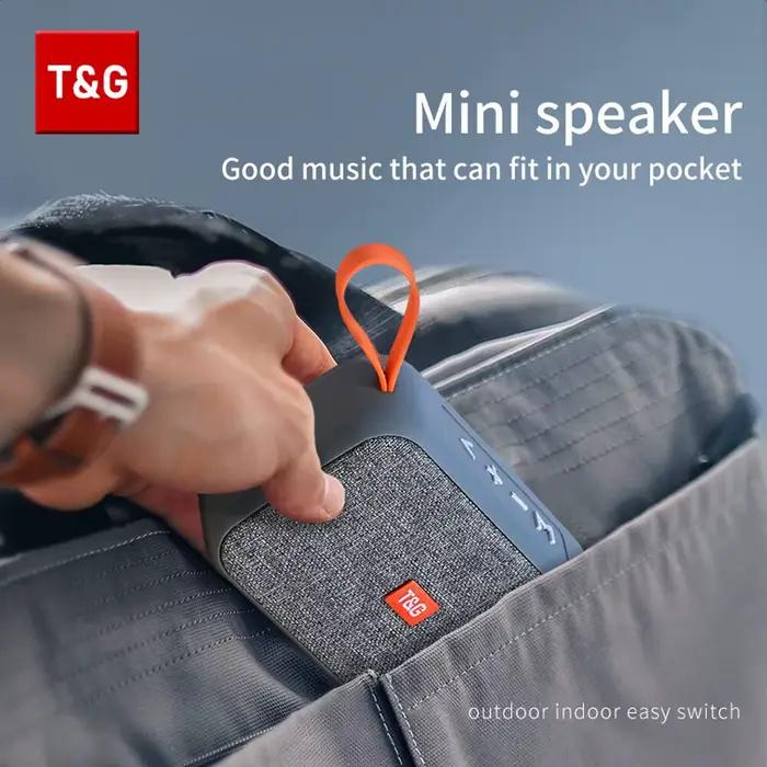 T & G haut-parleur Portable Mini barre de son sans fil Bluetooth 5.0 extérieur intérieur