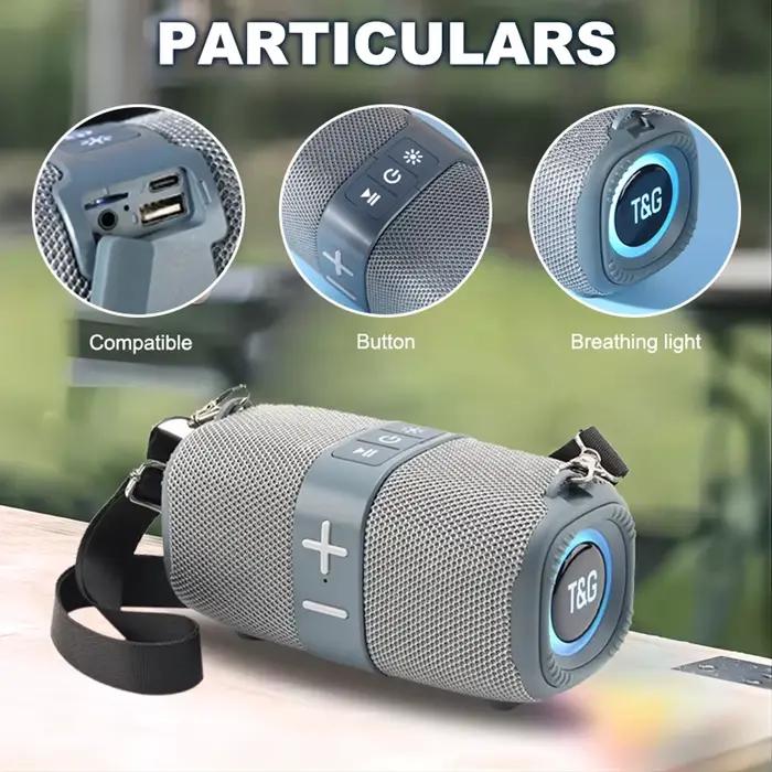 Caisson De basses sans fil Bluetooth haut-parleur Portable Radio FM ordinateur puissant Woofers boîte De son musique PC basse lampe Caixa De Som Audio