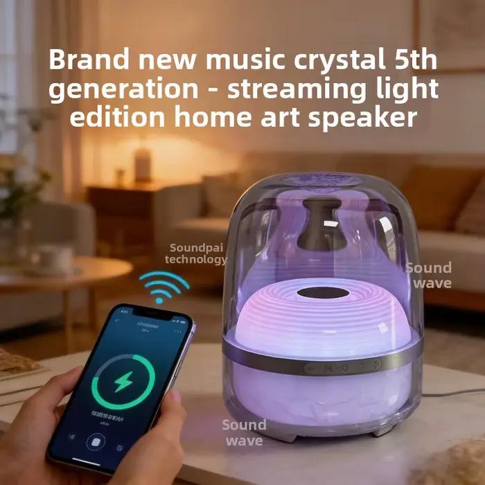 Haut-parleur Bluetooth intelligent M8 Crystal