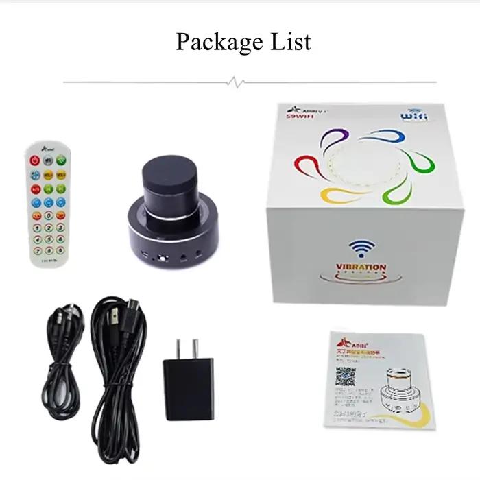 42 w/26 w Wifi Vibro Portable Bluetooth haut-parleur sans fil caisson de basses