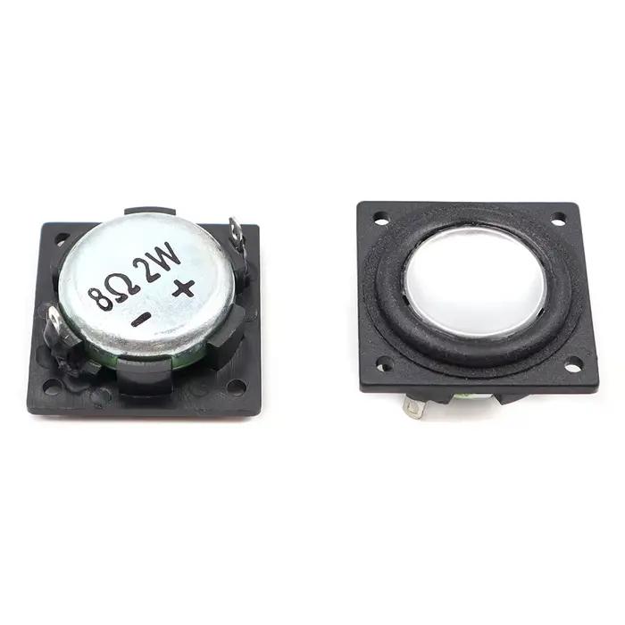 1 pièce Mini haut-parleur 1 pouce 4-8 Ohm 3W 2W 28MM, son large bande, médiums et basses, haut-parleur latéral en PU, Bluetooth, ultra-mince, haut-parleurs puissants