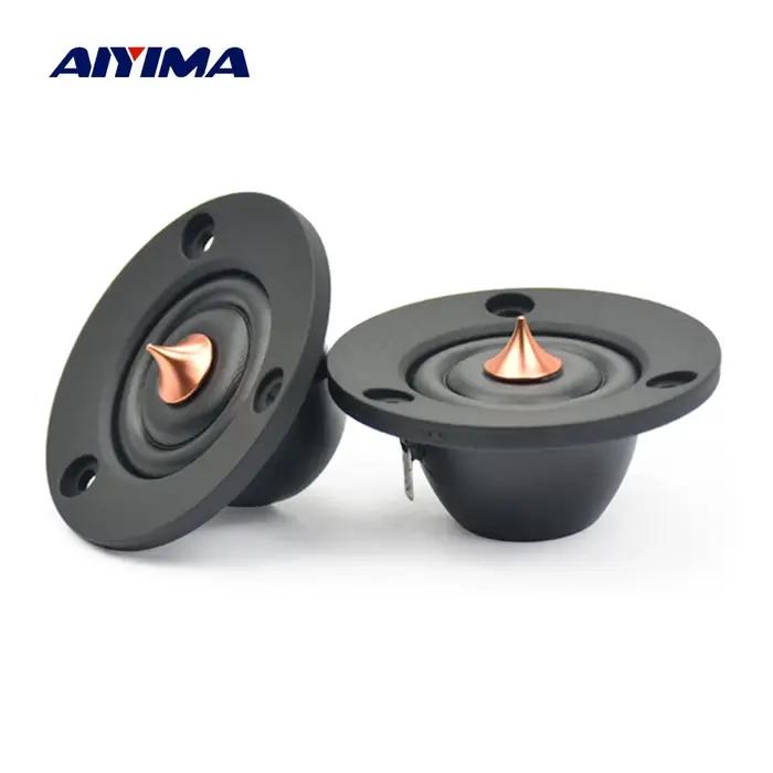 AIYIMA 2 pièces 2 pouces Tweeter haut-parleur 4 Ohm 6 Ohm 40W HIFI soie dôme aigus fièvre