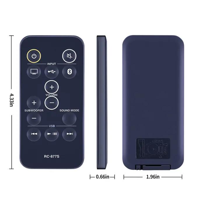 Télécommande ACooNA pour barre de son Onkyo LB401 LS-B50 LS-T10 LST10 audio vidéo contrôle système sonorité confort d'écoute