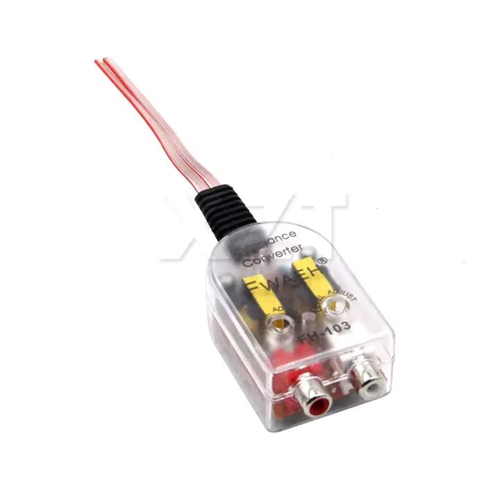 Adaptateur de haut-parleur de voiture vers niveau RCA