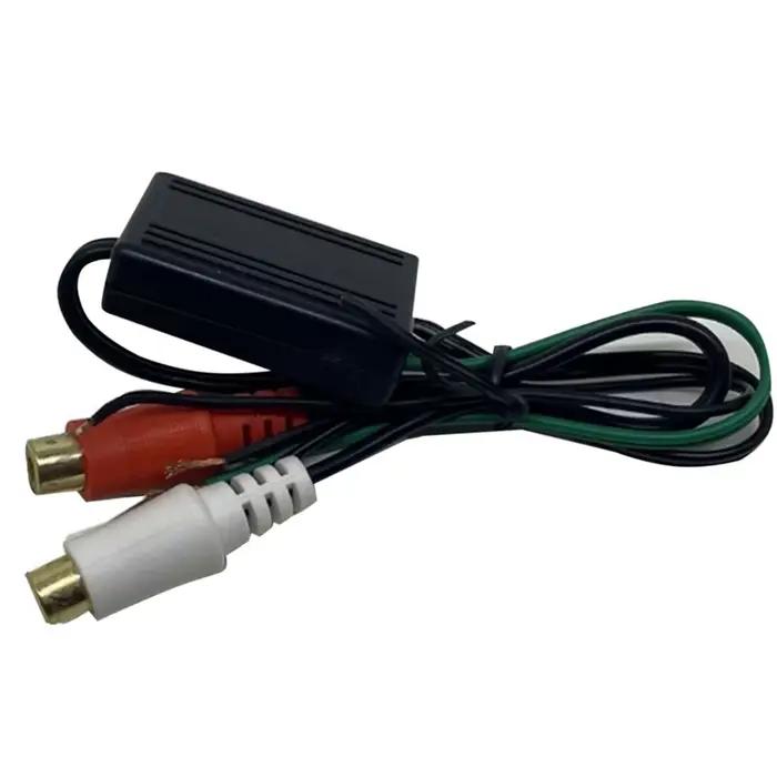 Convertisseur de sortie haut-parleur vers 2 lignes RCA