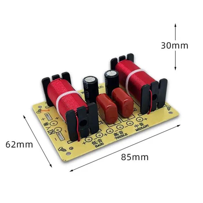 Diviseur de fréquence de haut-parleur HiFi à 3 voies