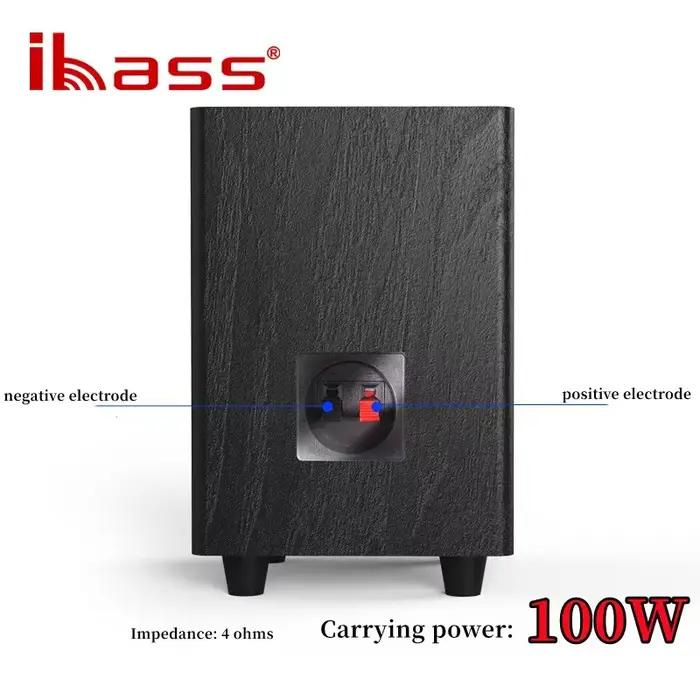 Subwoofer Ibass 100W Puissance Haute 6.5 Passif Amplificateur Domestique Haut Parleurs Stéréo Voiture Sortie Basse SW Système HIFI Cinéma Maison